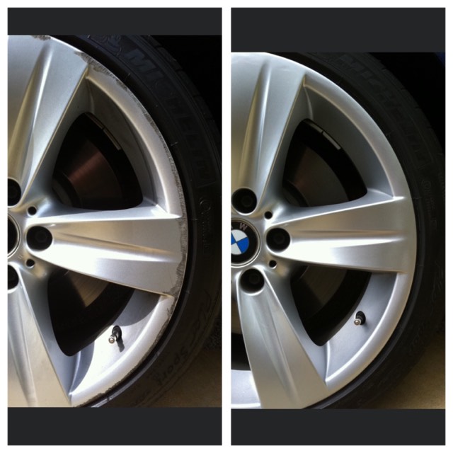 BMW Alloy Rim Repairs Gold Coast 0402029277