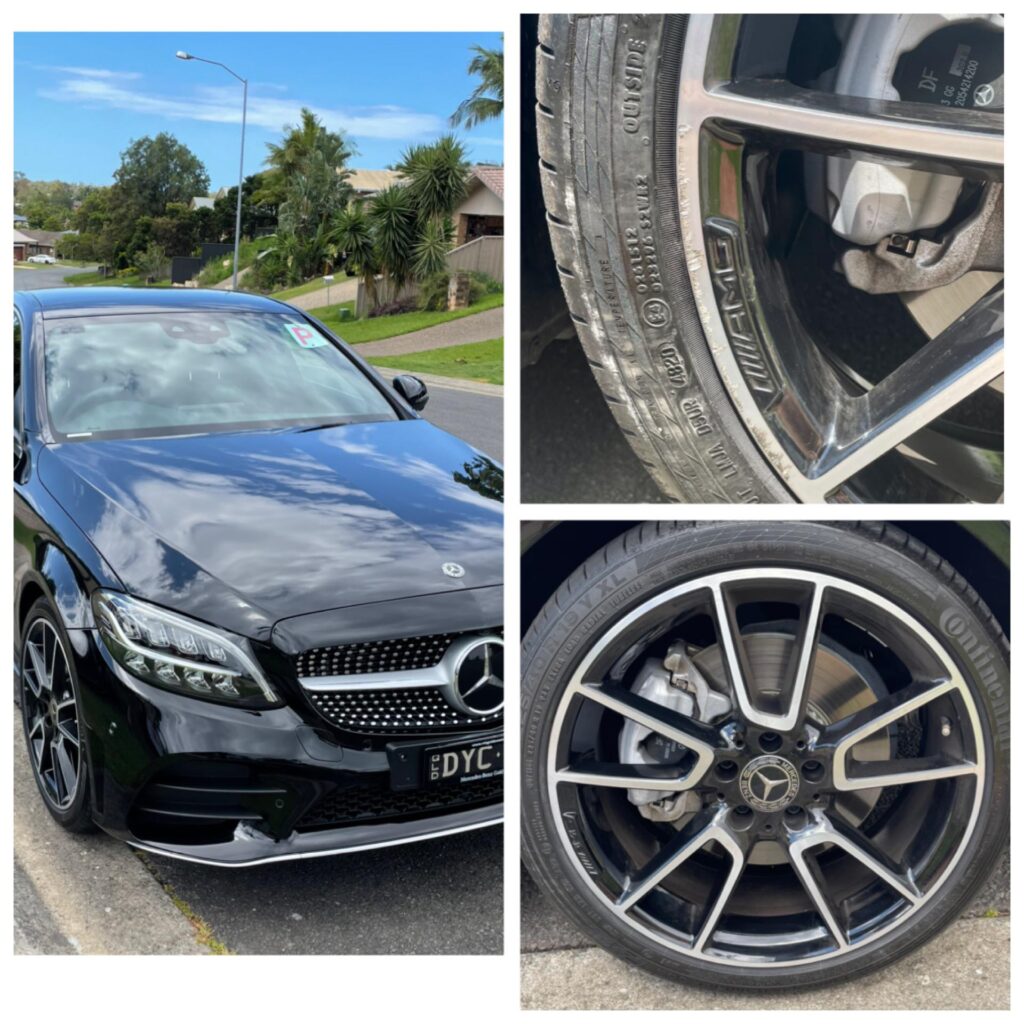 Mercedes wheel repairs Gold Coast 0402029277