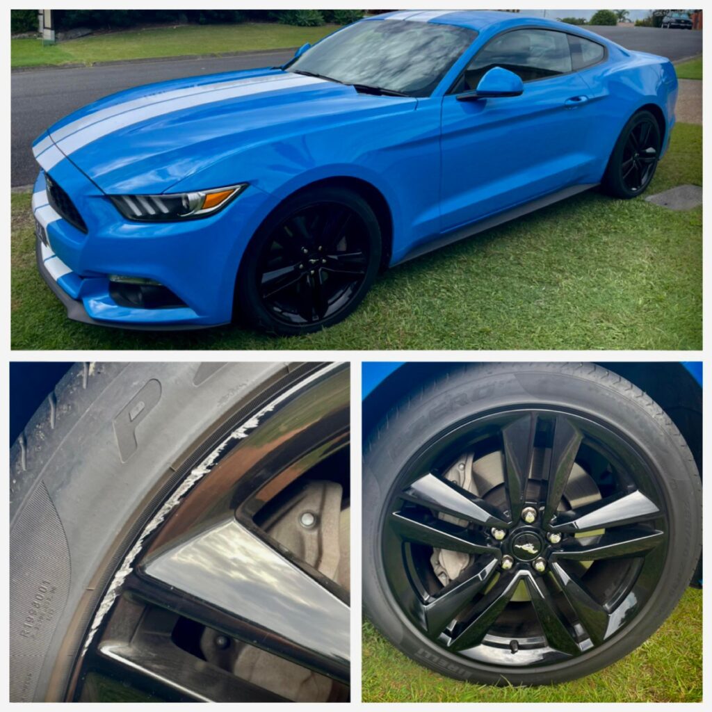 ford mustang alloy rim repairs gold coast 0402029277